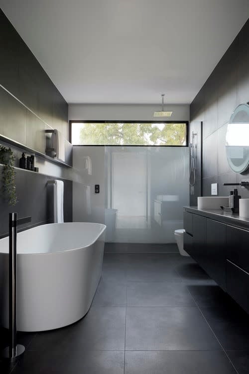 THE MODERN BATHROOM DESIGNS