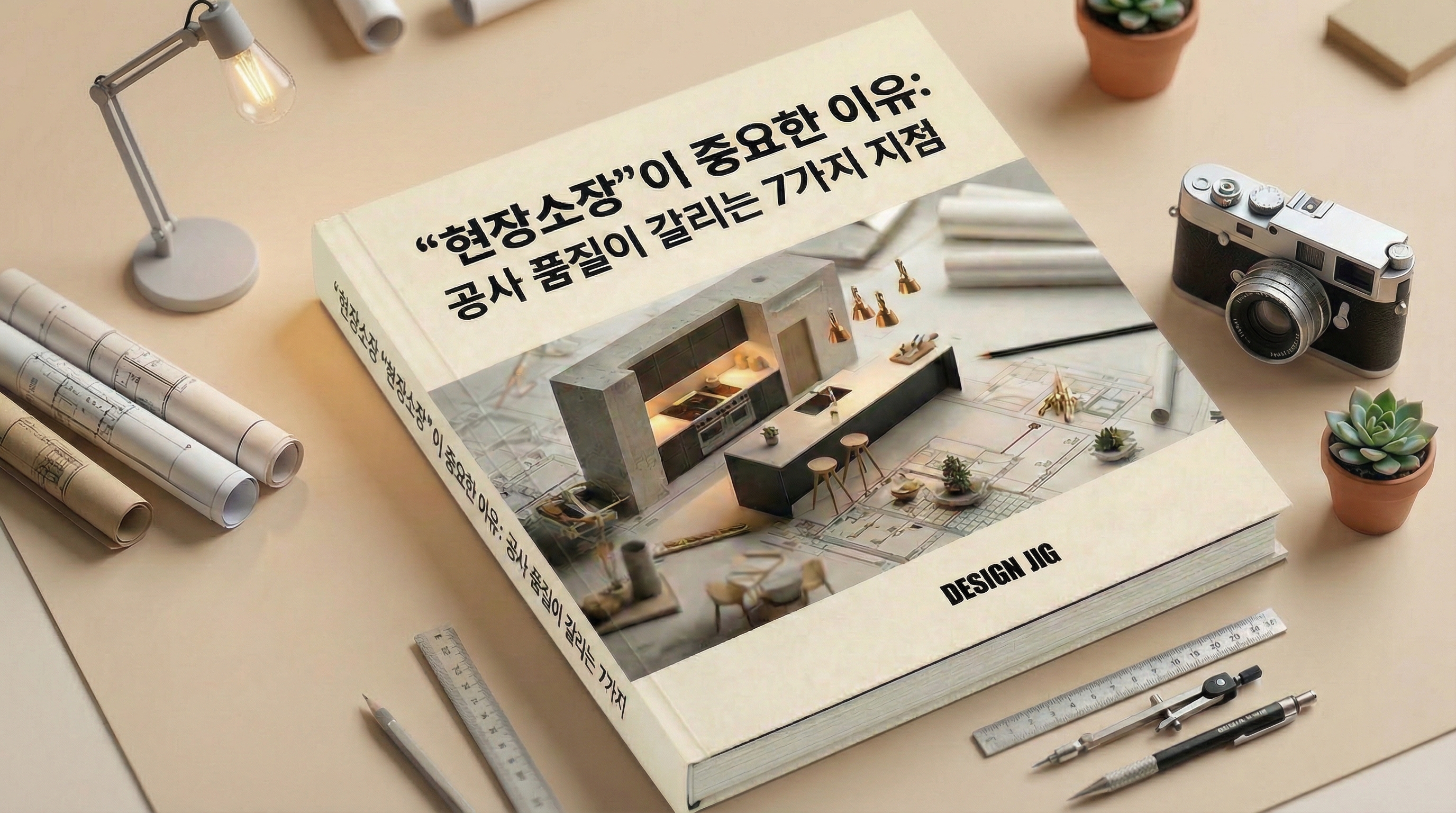 현장소장이 중요한 이유 공사 품질이 갈리는 7가지 지점 콘텐츠 표지