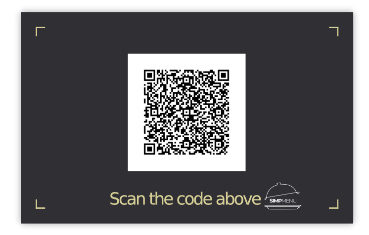 QR Code Card Example