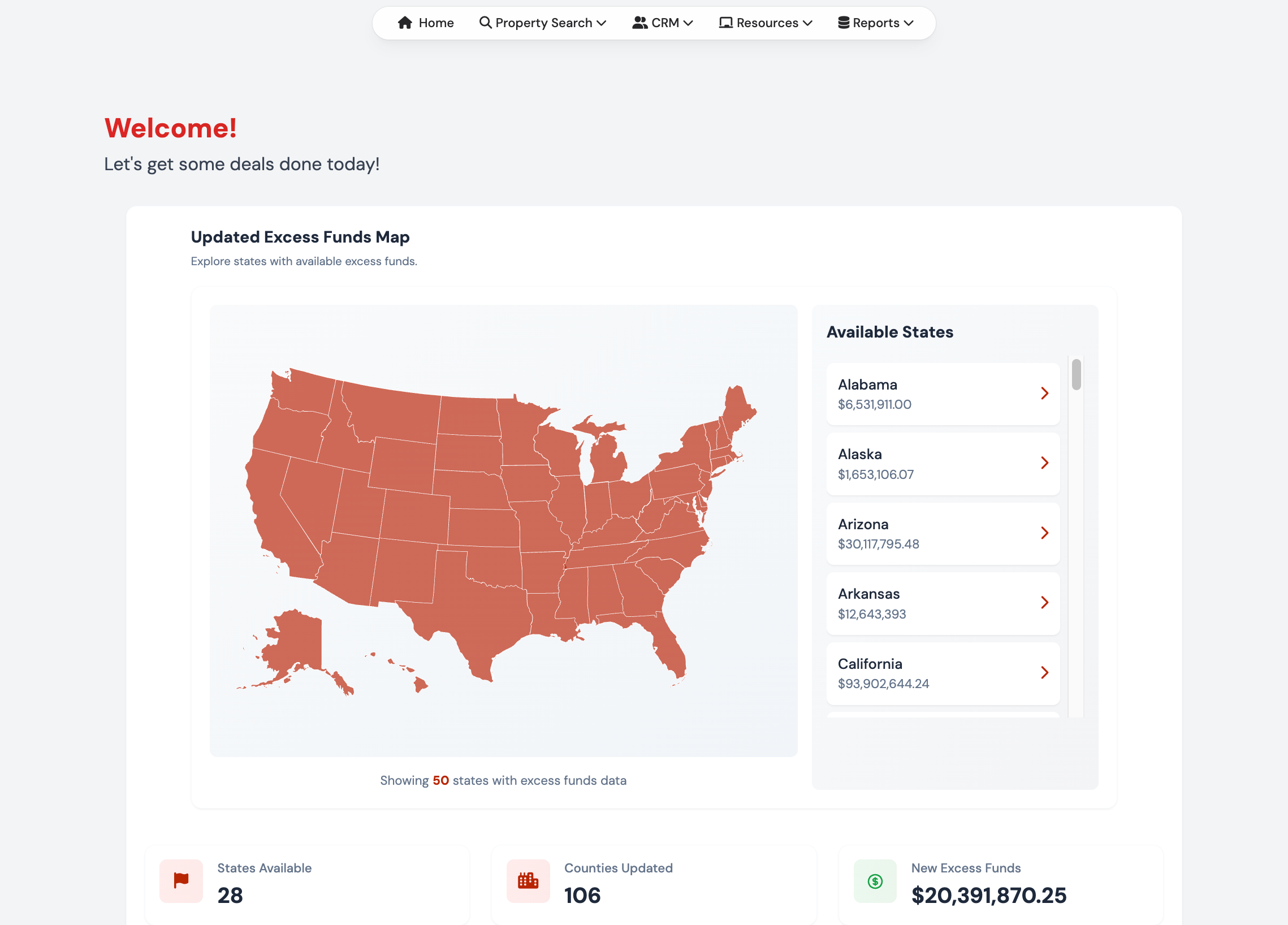 Excess Elite CRM Dashboard