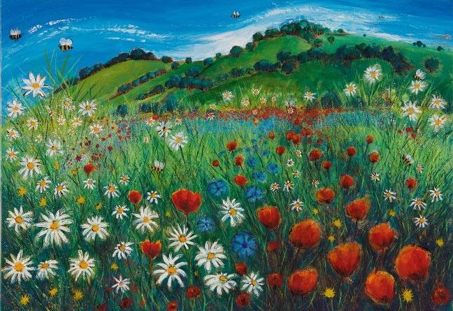 Nigel Emery - Downland flowers