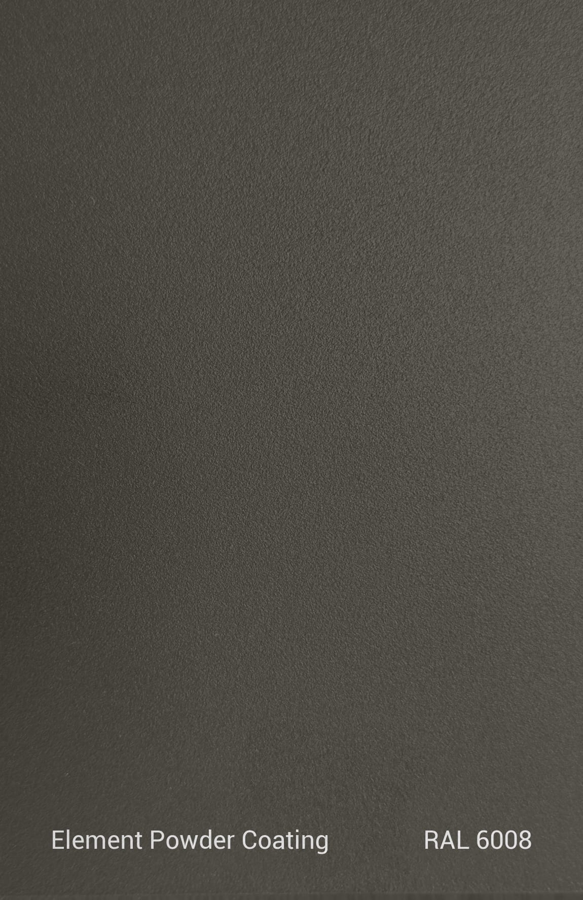 PE TGIC RAL 6008 TEXTURE