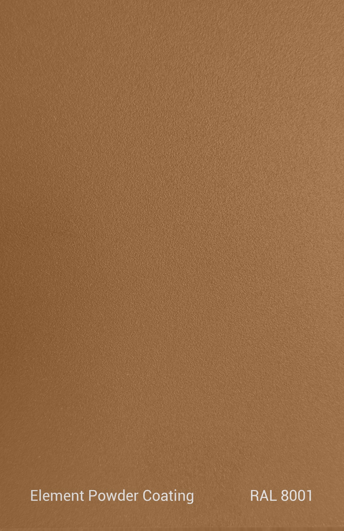 PE TGIC RAL 8001 TEXTURE