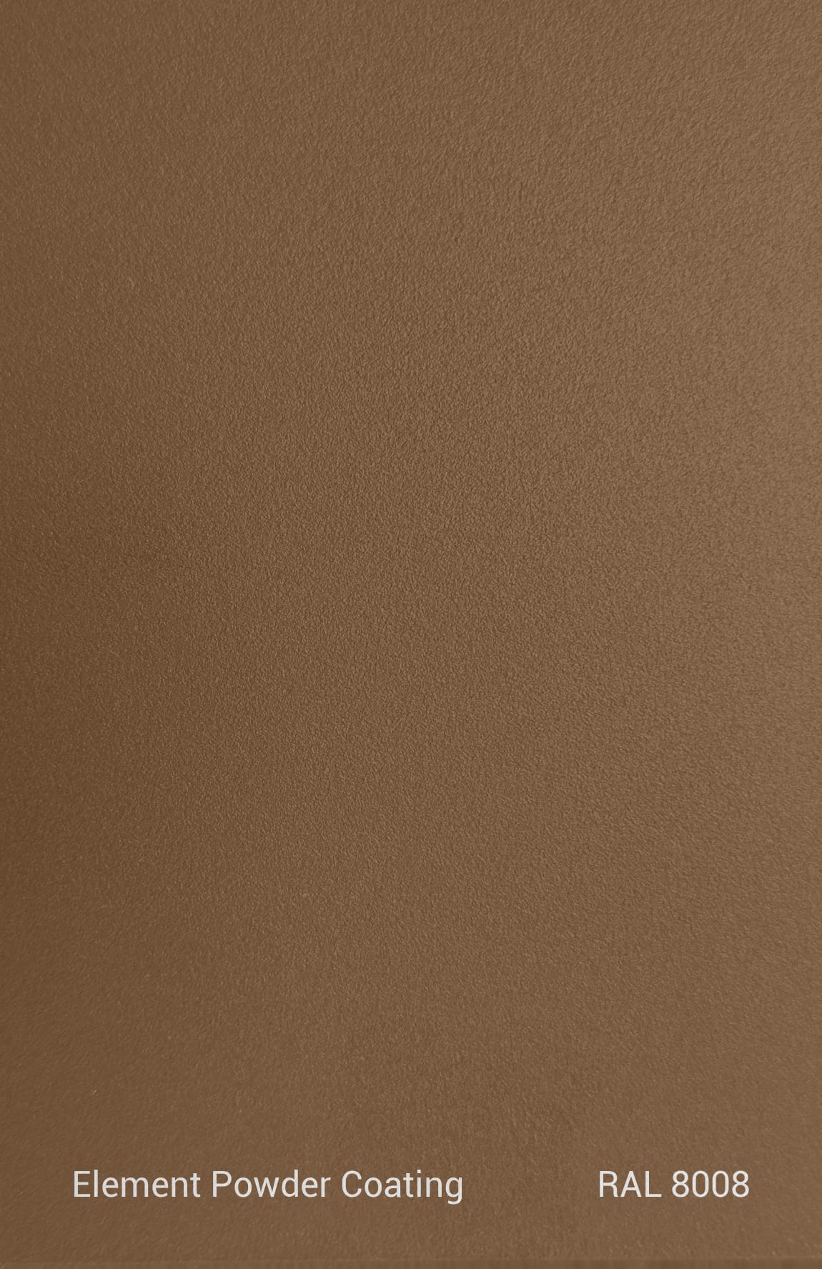 PE TGIC RAL 8008 TEXTURE