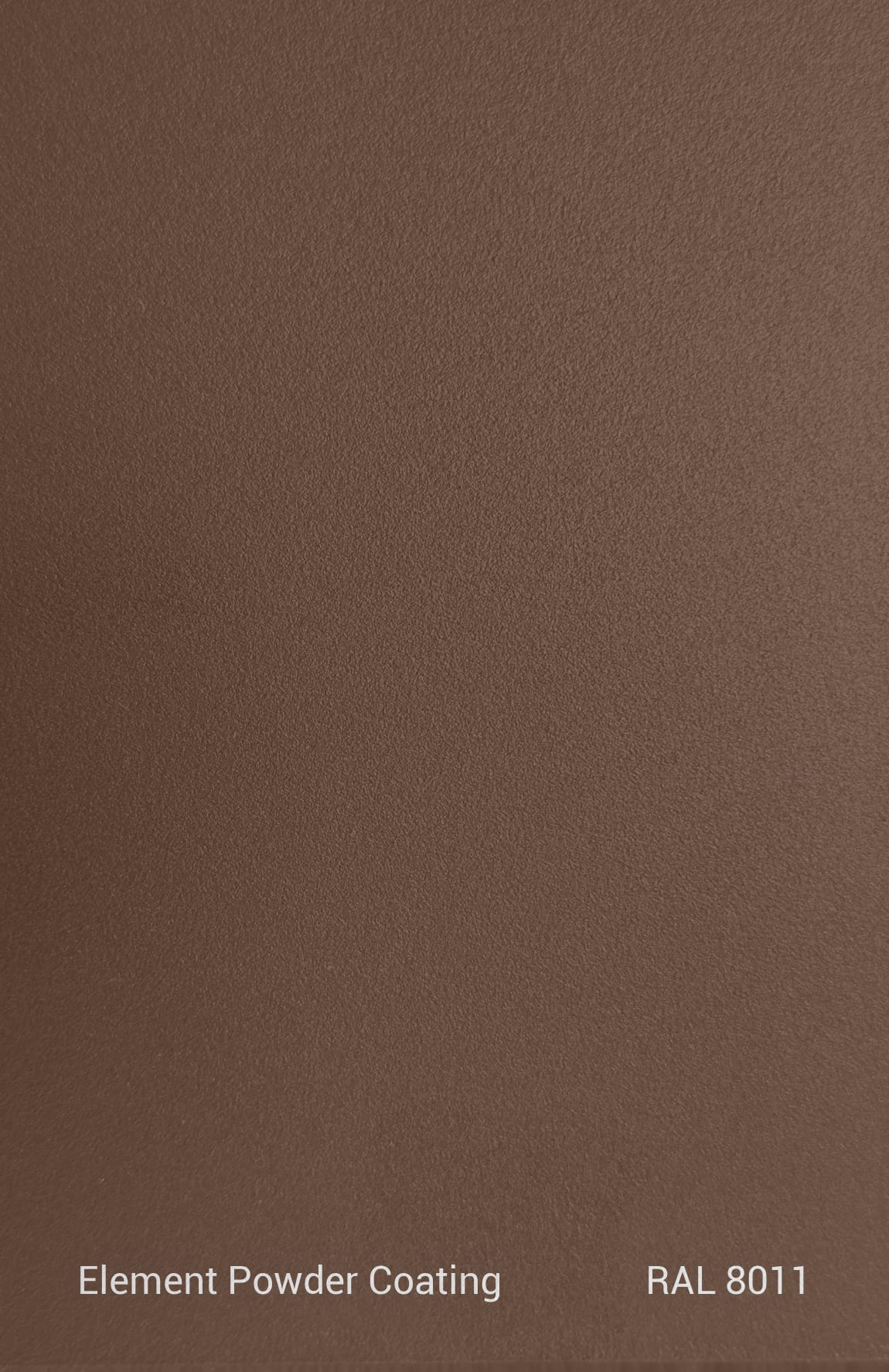 PE TGIC RAL 8011 TEXTURE