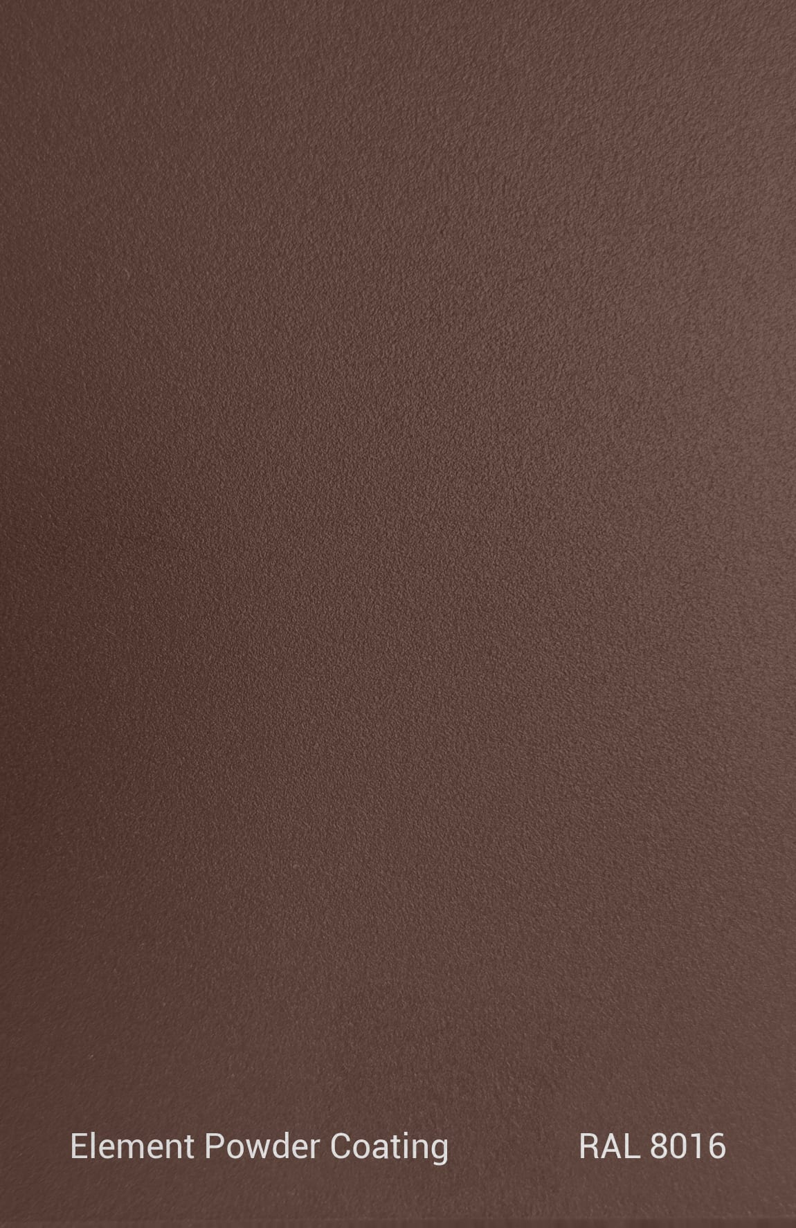 PE TGIC RAL 8016 TEXTURE