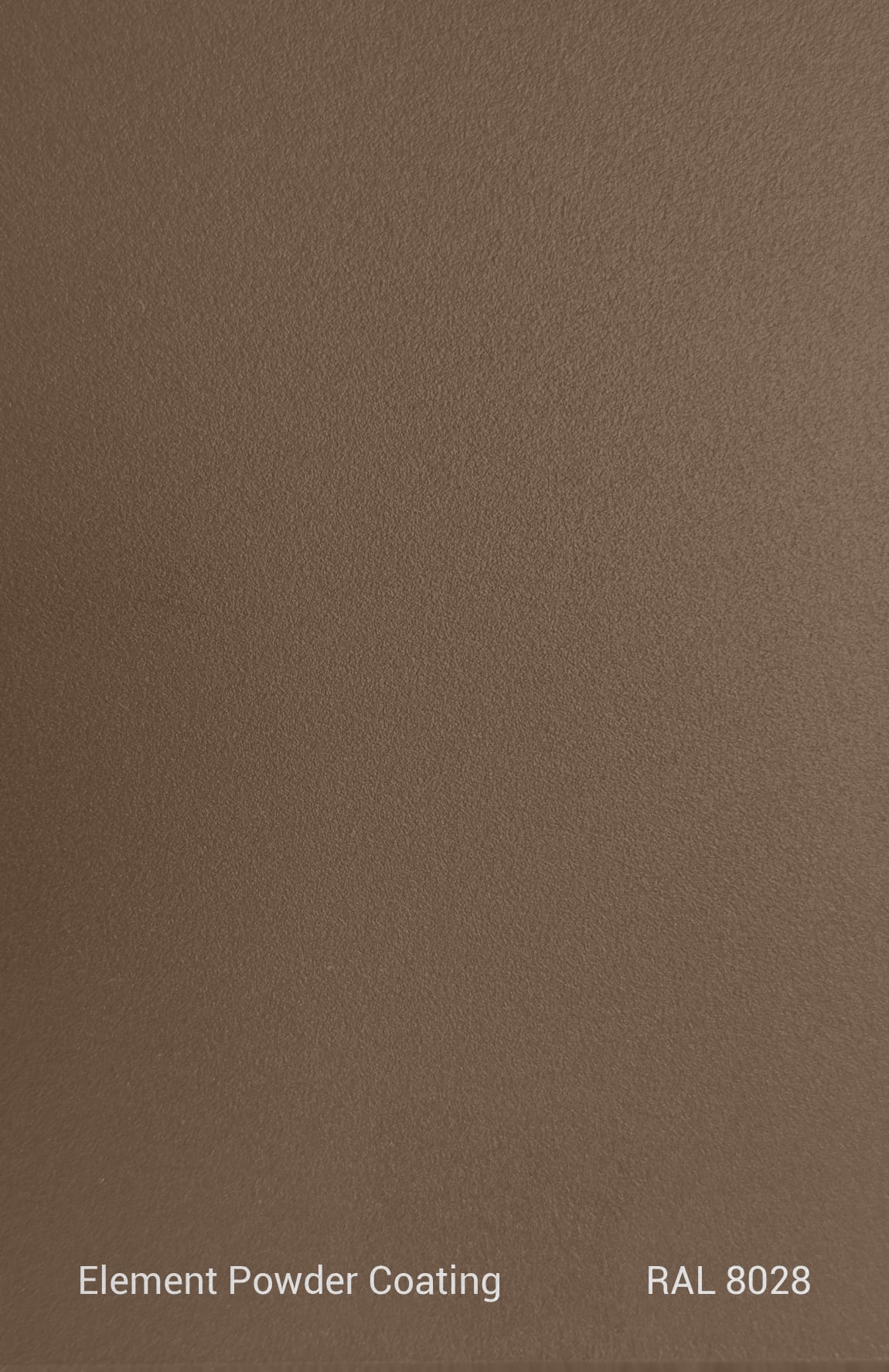 PE TGIC RAL 8028 TEXTURE
