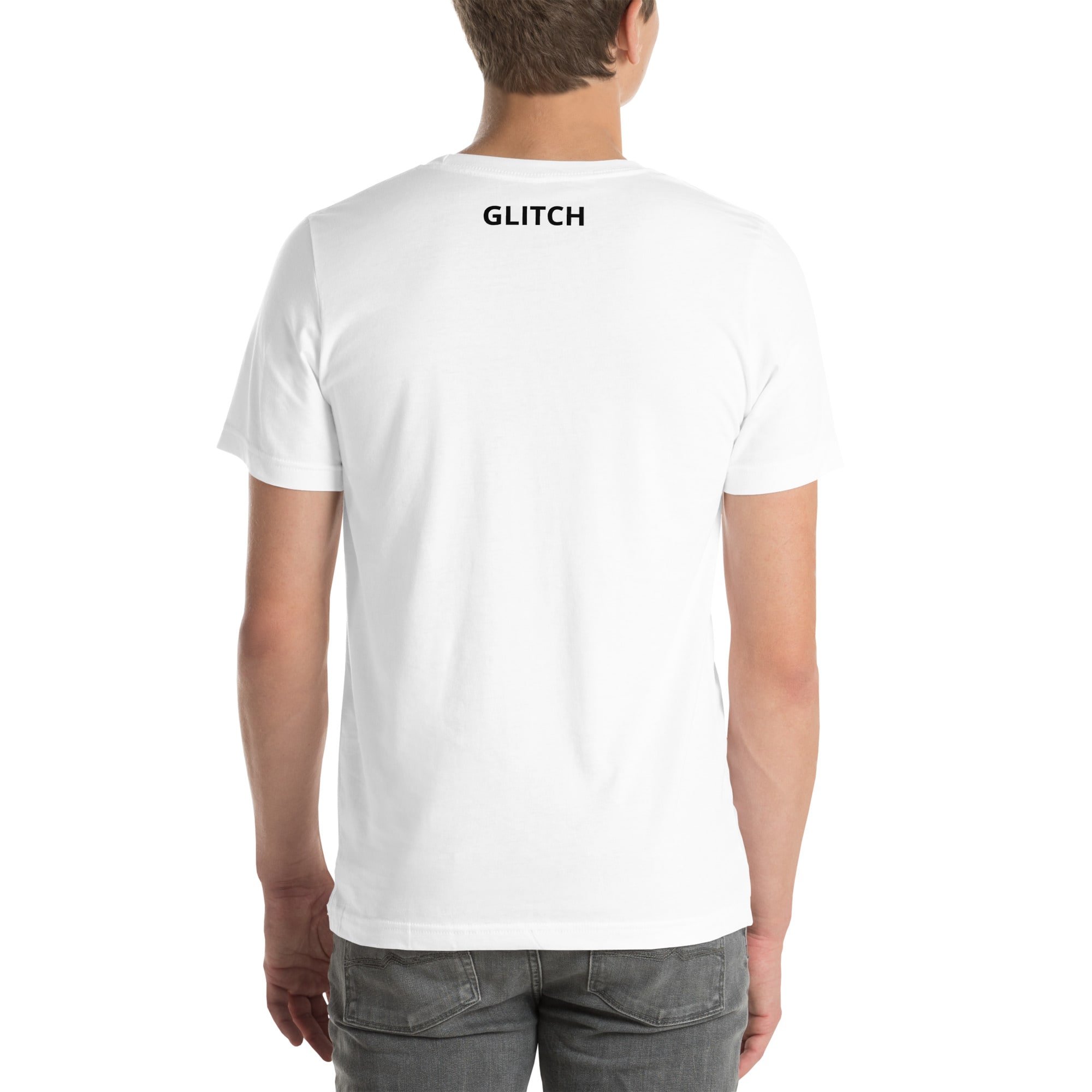 Unisex glitch t-shirt - Image 3