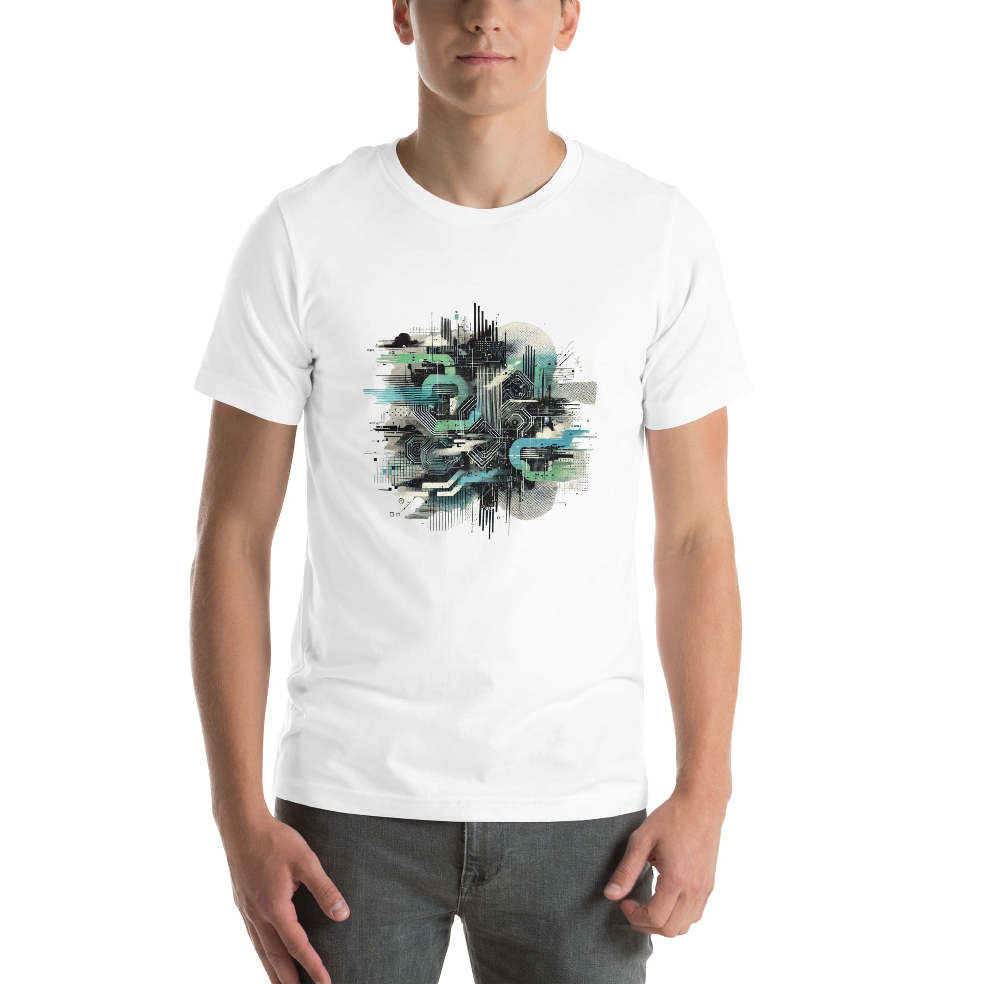 Unisex glitch t-shirt