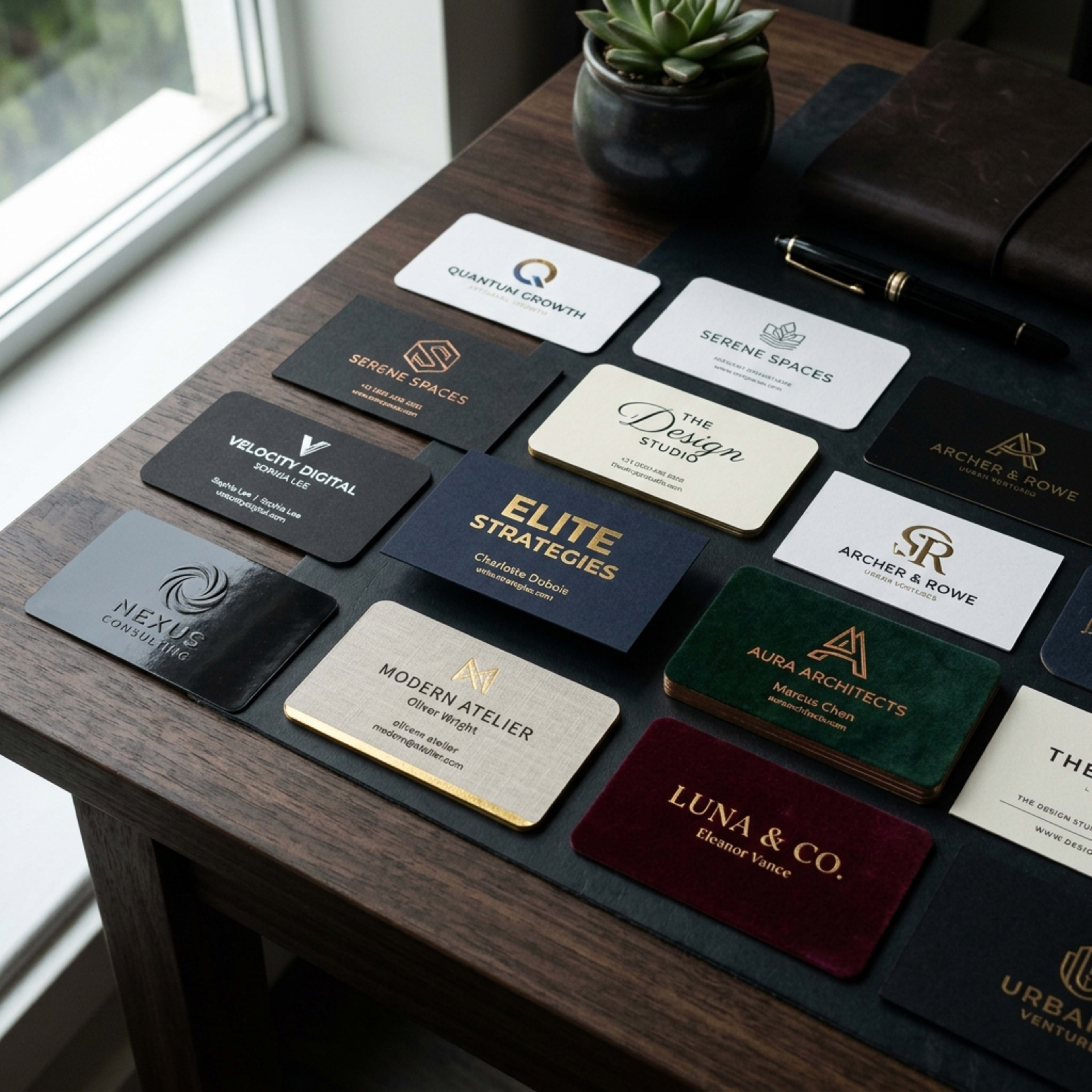 Online Business Card Printing India — 25+ Types | Gloss, Matte, Foil, Velvet
