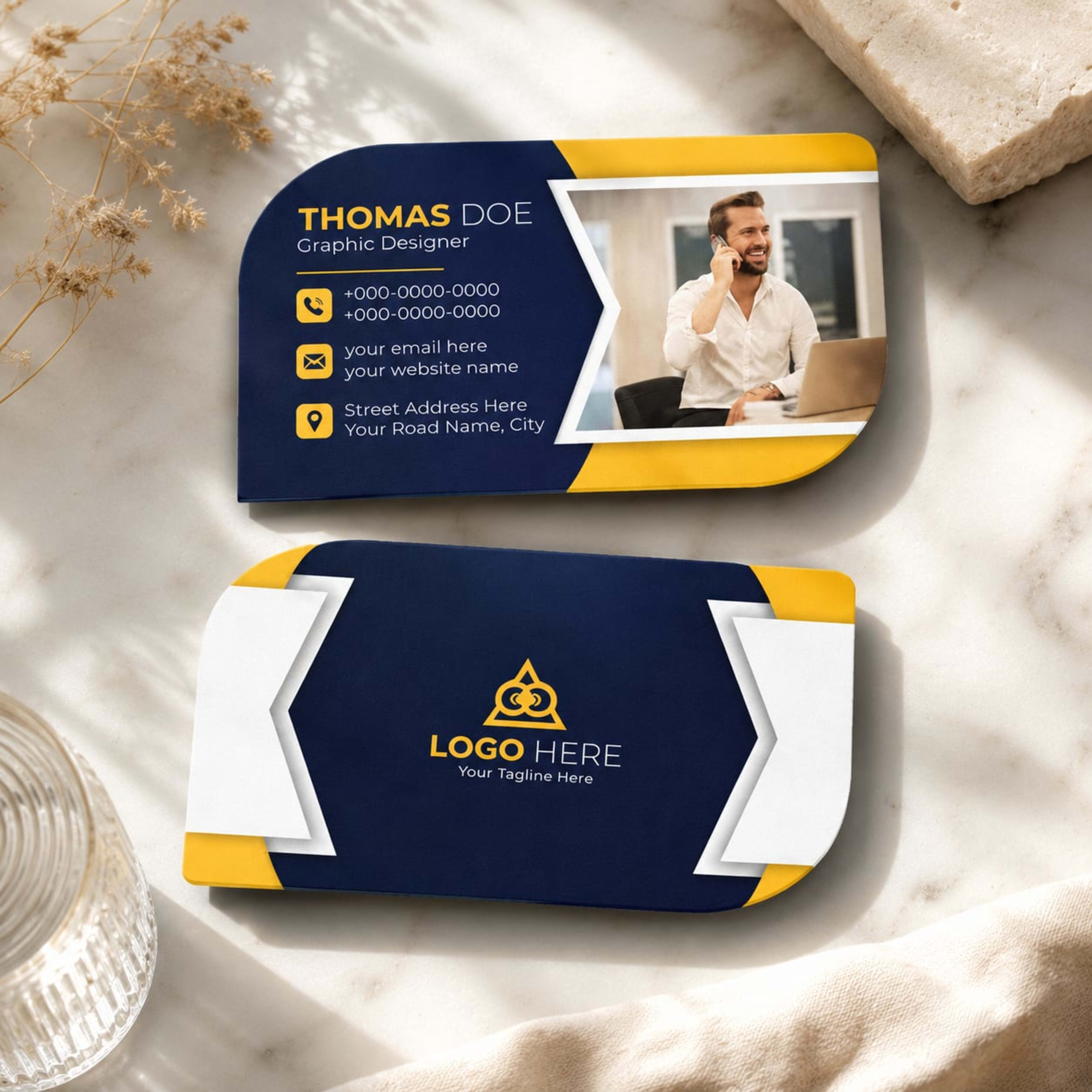 Die Cut Visiting Cards in Indore