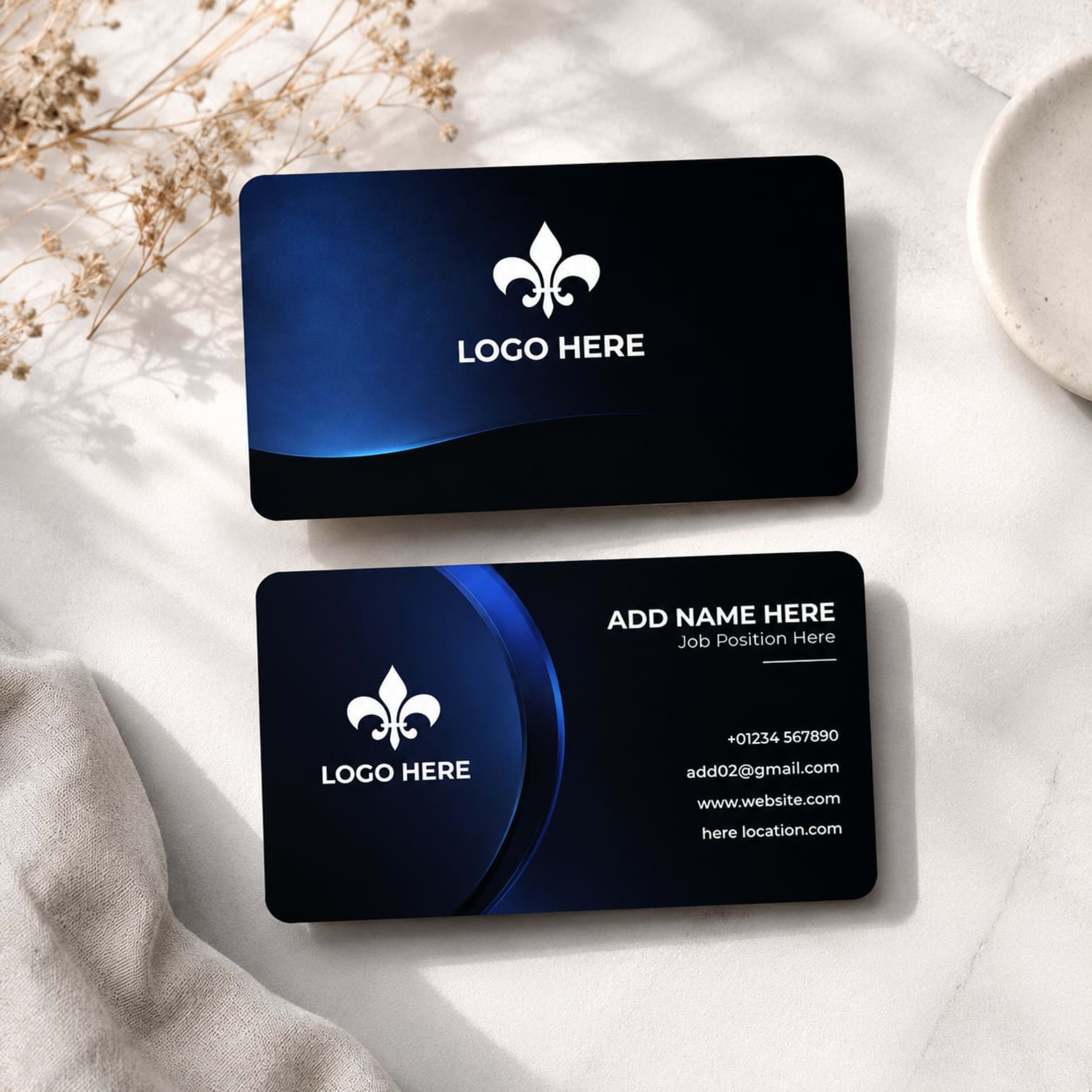 High Gloss Visiting Cards