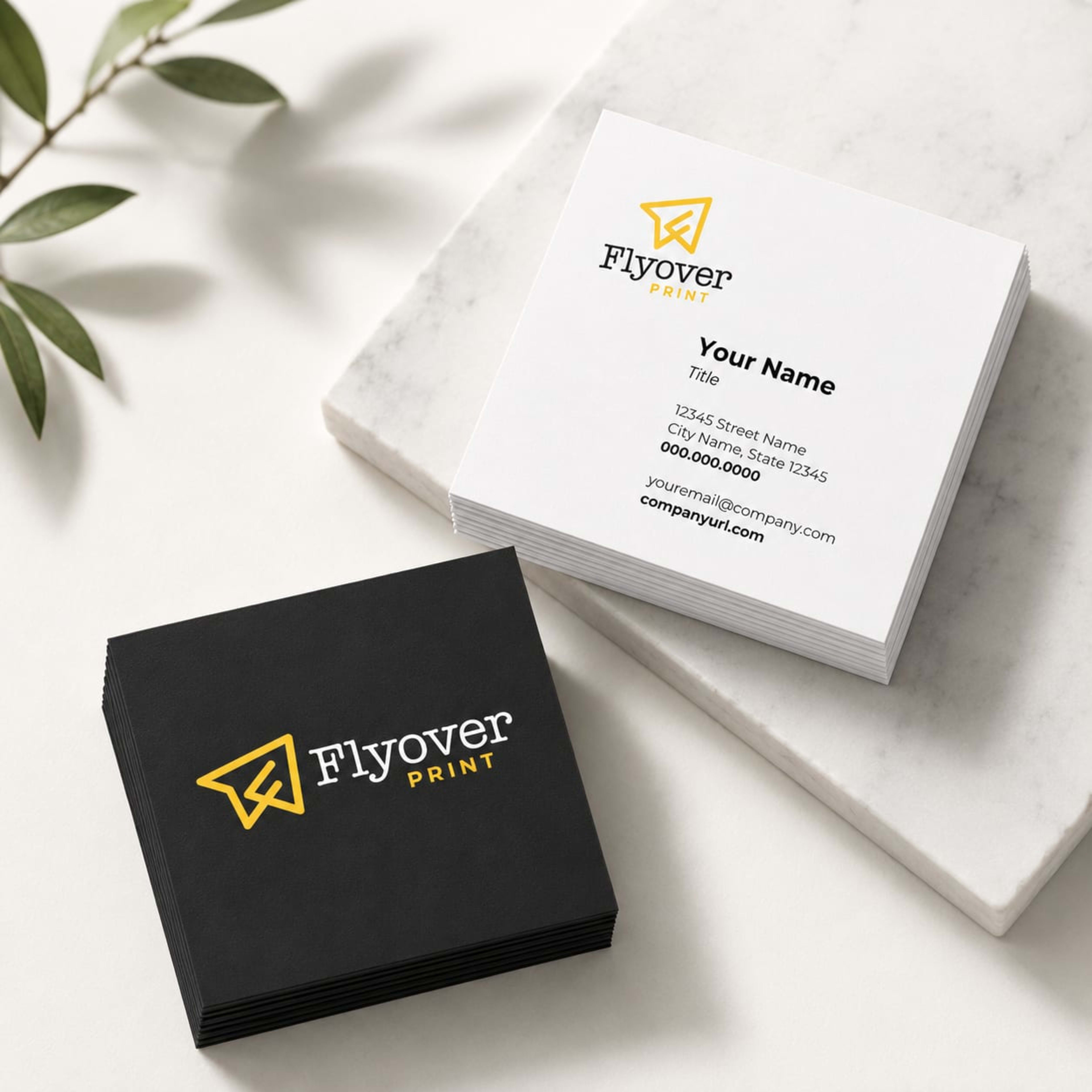 Square Visiting Cards in Indore