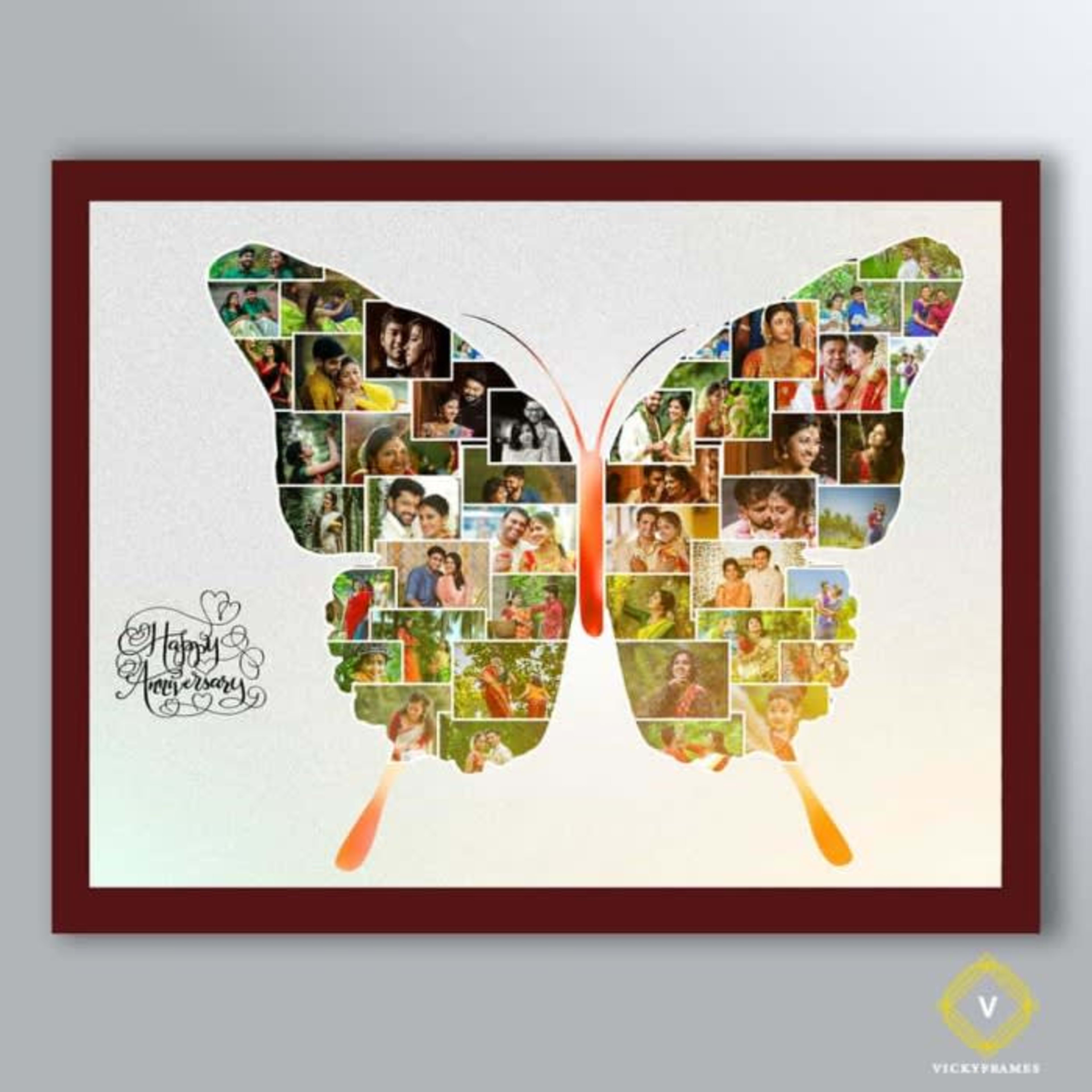 Butterfly Collage Frame in Indore