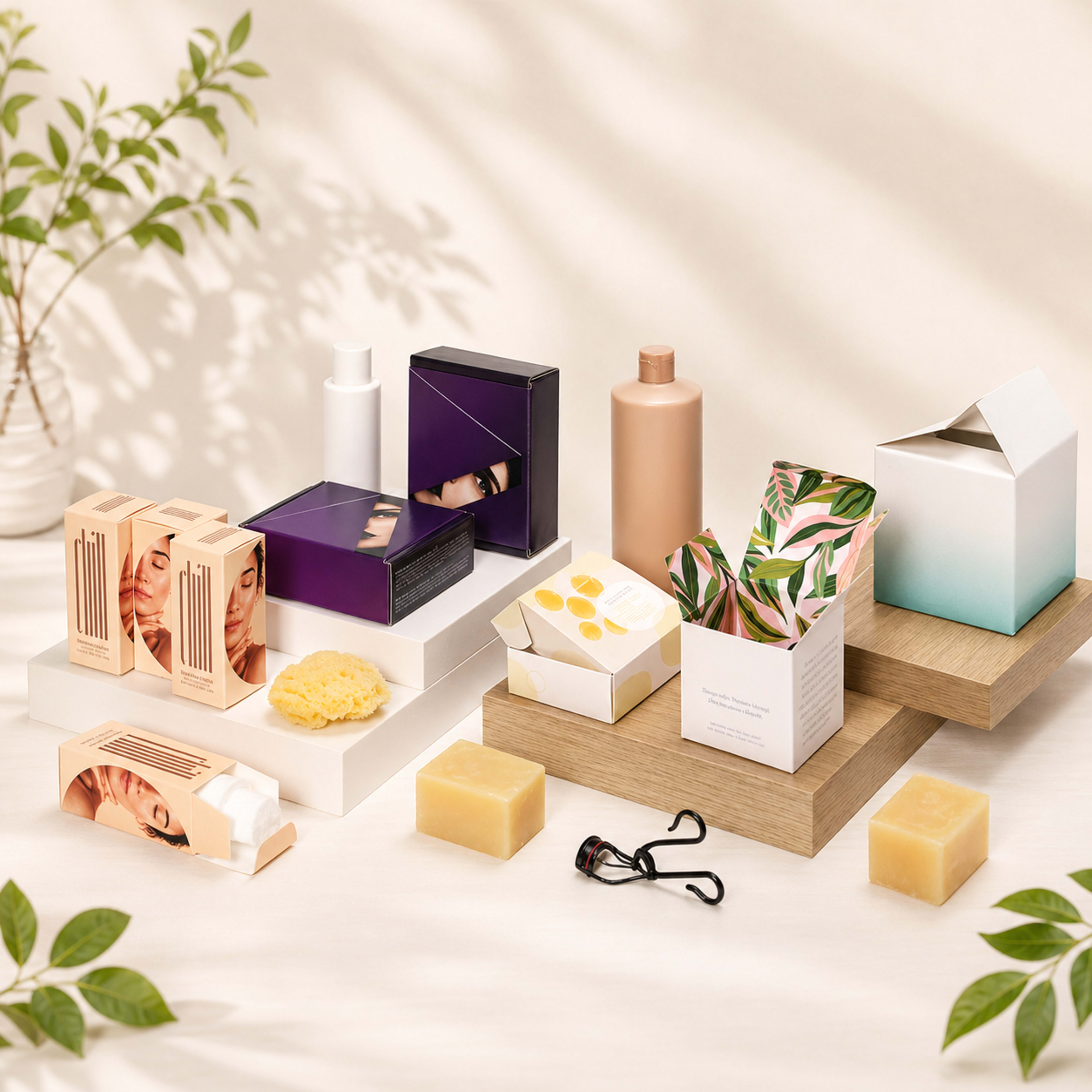 Cosmetic Box & Label