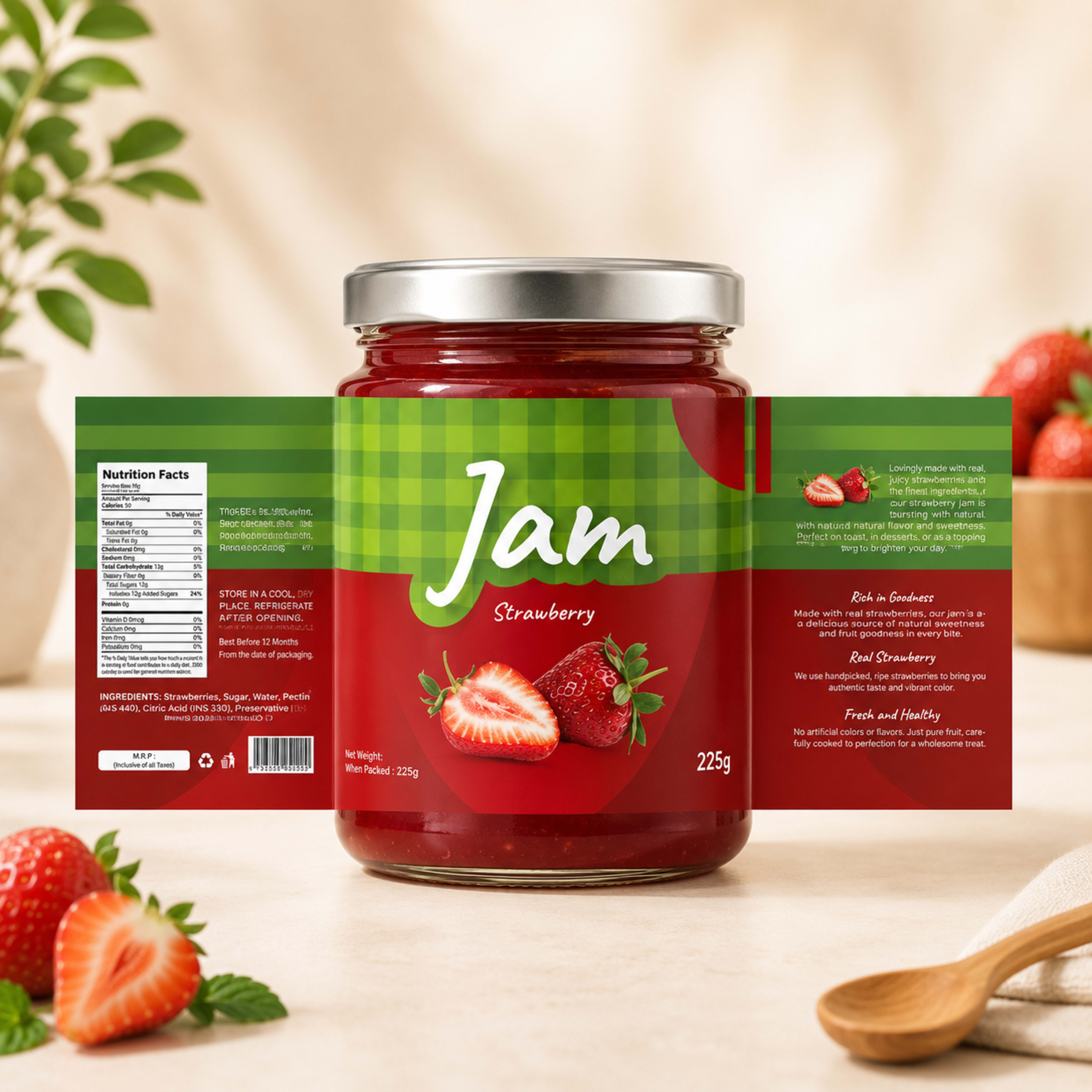 FMCG Label Sticker Printing