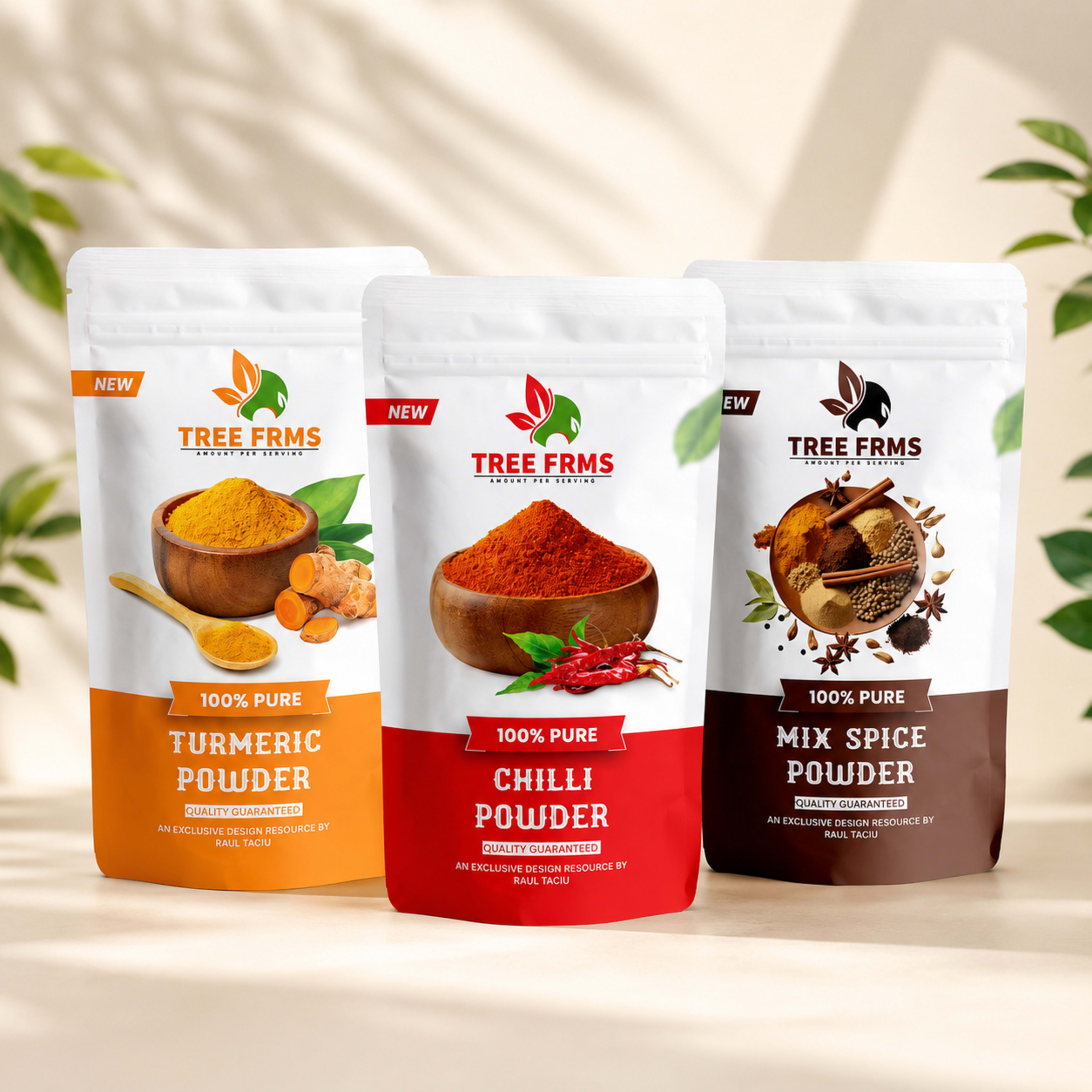 Spice Packaging & Label