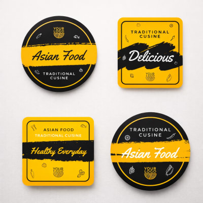 Food Packaging Stickers Online Wholesale Printing - AdOn Print Food Packaging Stickers Custom Printing & Manufacturing Delhi NCR @ ₹199