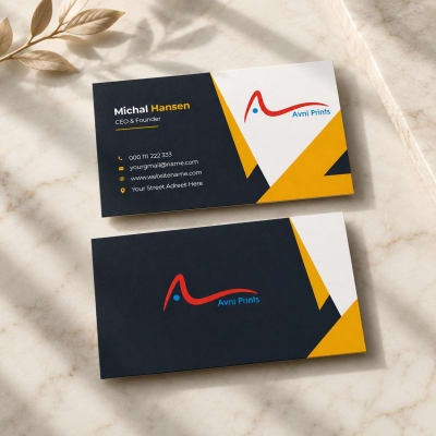Emboss Visiting Cards Custom Printing & Manufacturing Delhi NCR @ ₹3.5