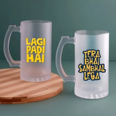 Frosted beer mugs Online Wholesale Printing - AdOn Print Frosted beer mugs Custom Printing & Manufacturing Delhi NCR @ ₹249