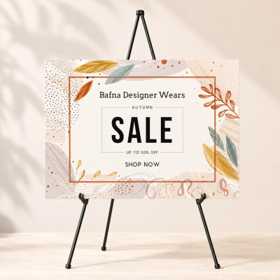 Standing Banner Custom Printing & Manufacturing Delhi NCR @ ₹249