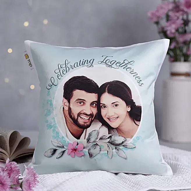Personalised cushion gift