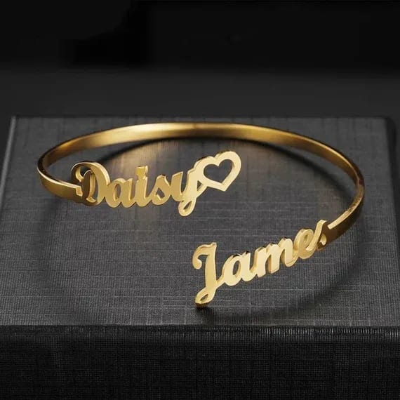 Customized Name Engraving Bracelet in Indore
