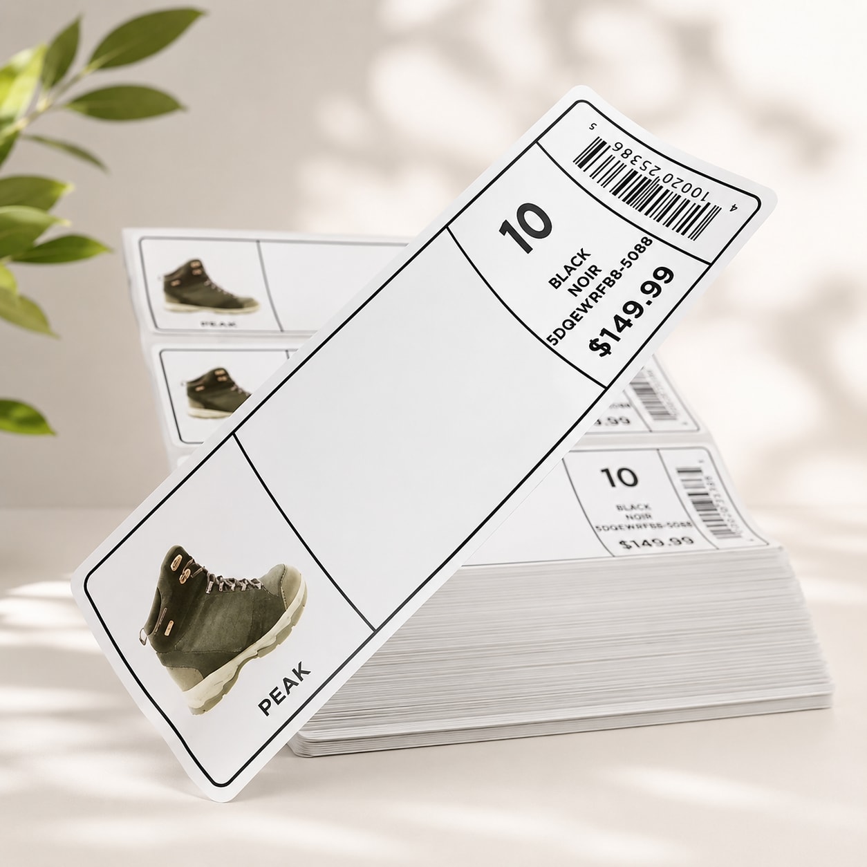 Footwear Labels