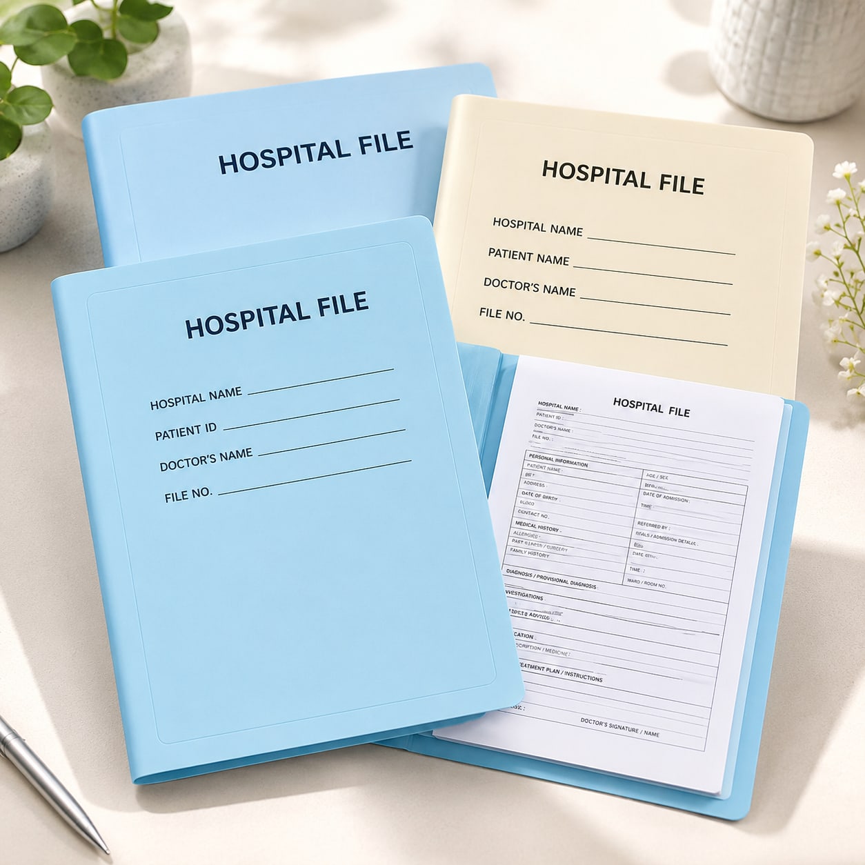 Doctor Prescription Folder