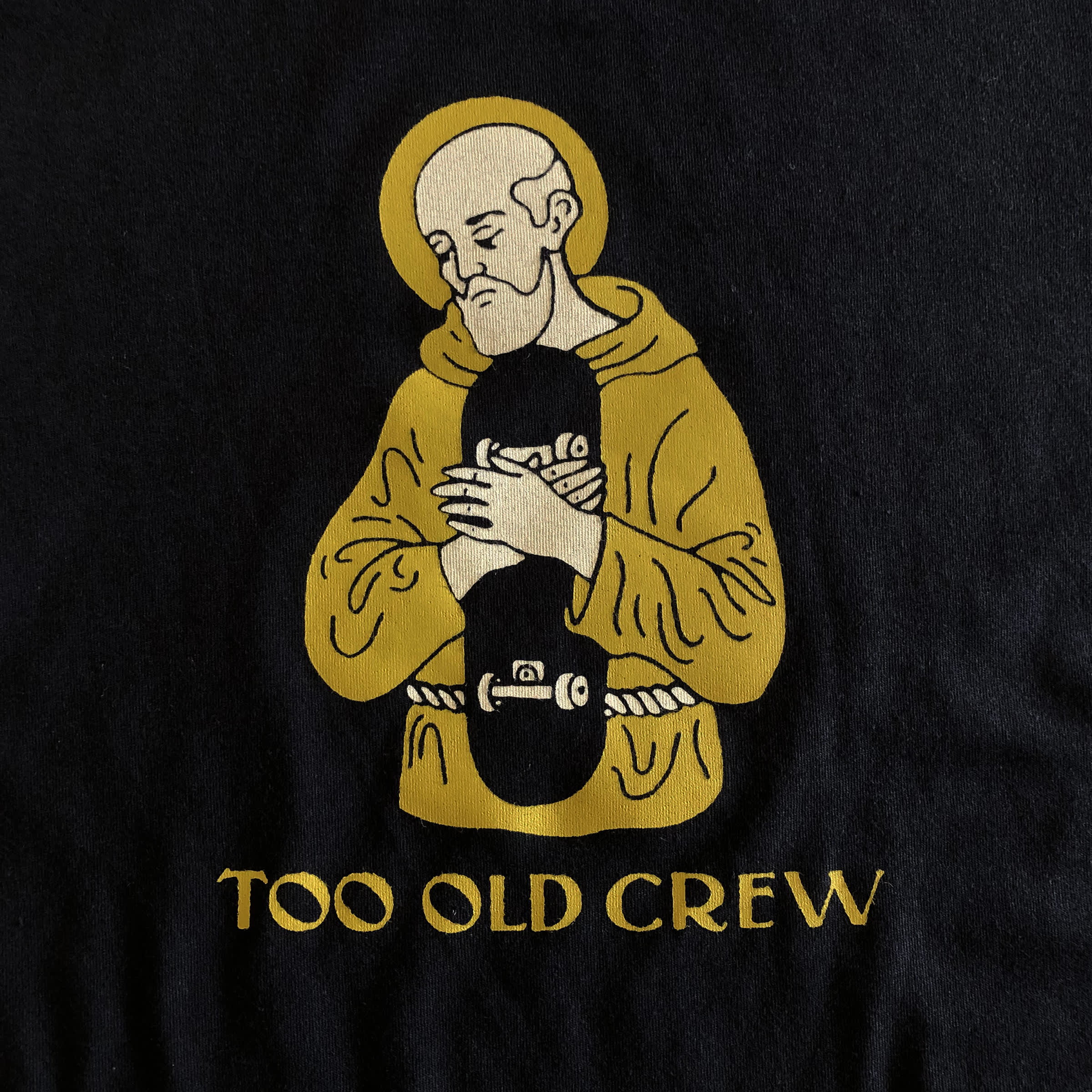 Too Old Crew Monk Tee thumbnail 1