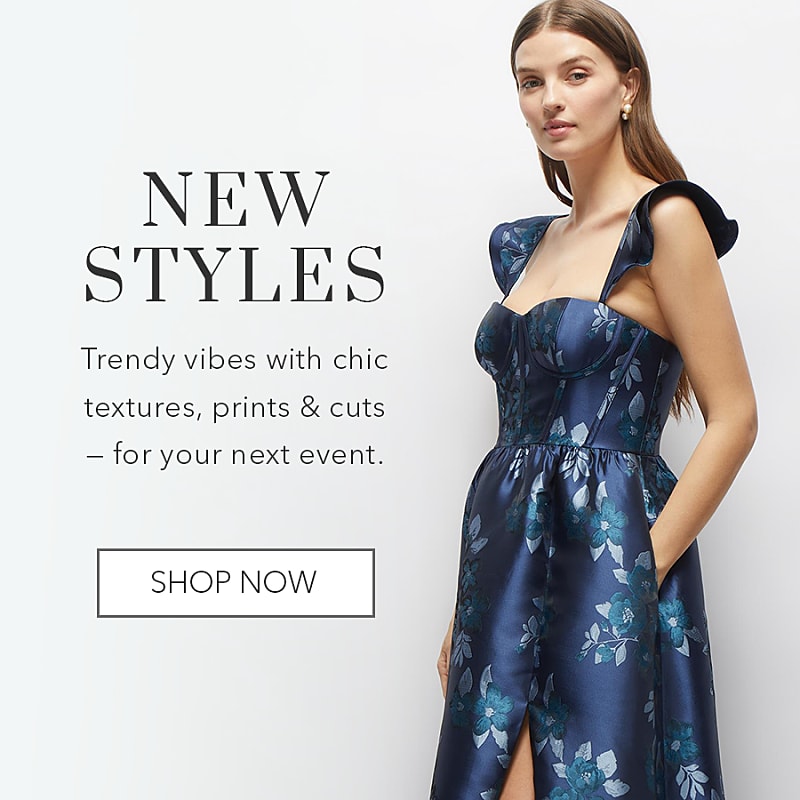 Bridesmaid Dresses Spring 2024: Trendy vibes with cool textures, prints and cuts - for your next event.