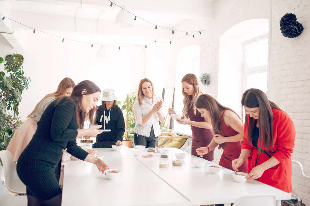 Cooking Class - Bachelorette Party Ideas