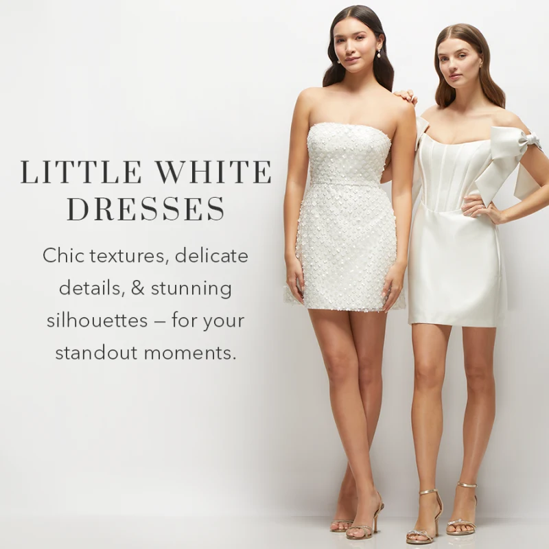 Standout Little White Dresses