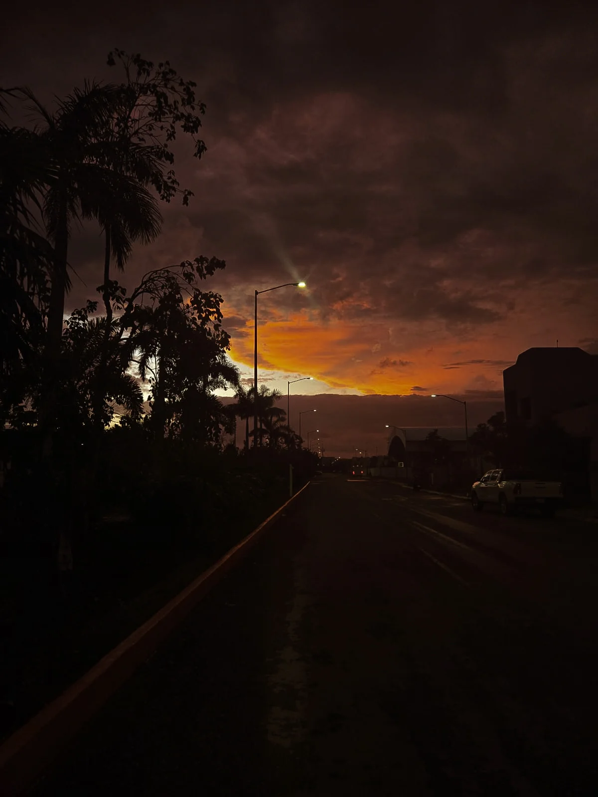 Camino a casa, el atardecer que me hizo dudar de la realidad