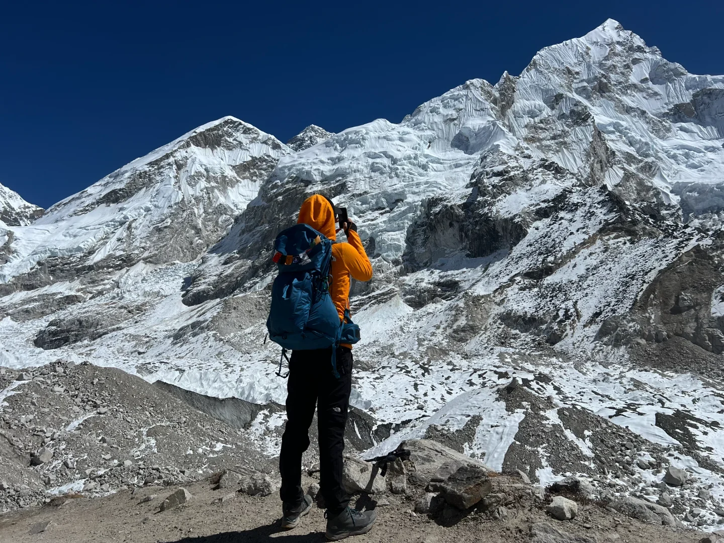 Trekkers at EBC