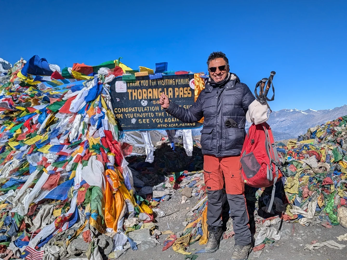 Thorong la pass 5416m