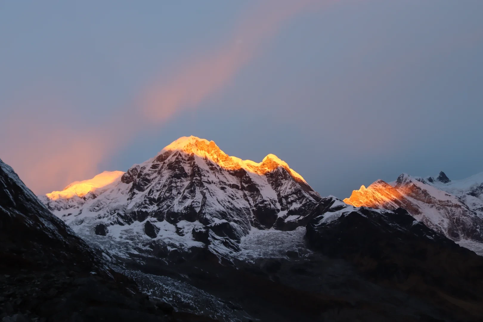 Annapurna South from ABC