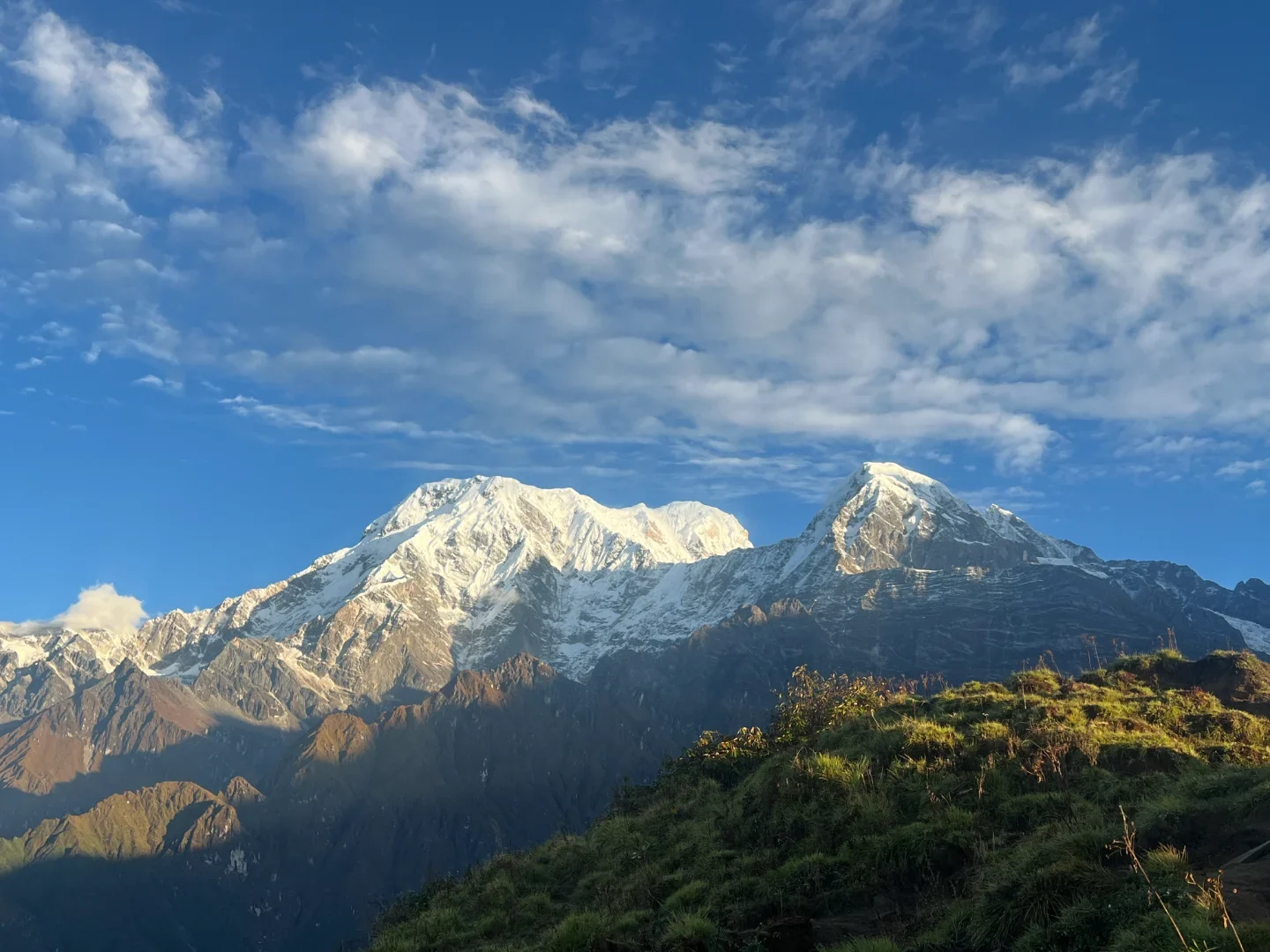 Annapurna South view from Mardi trek