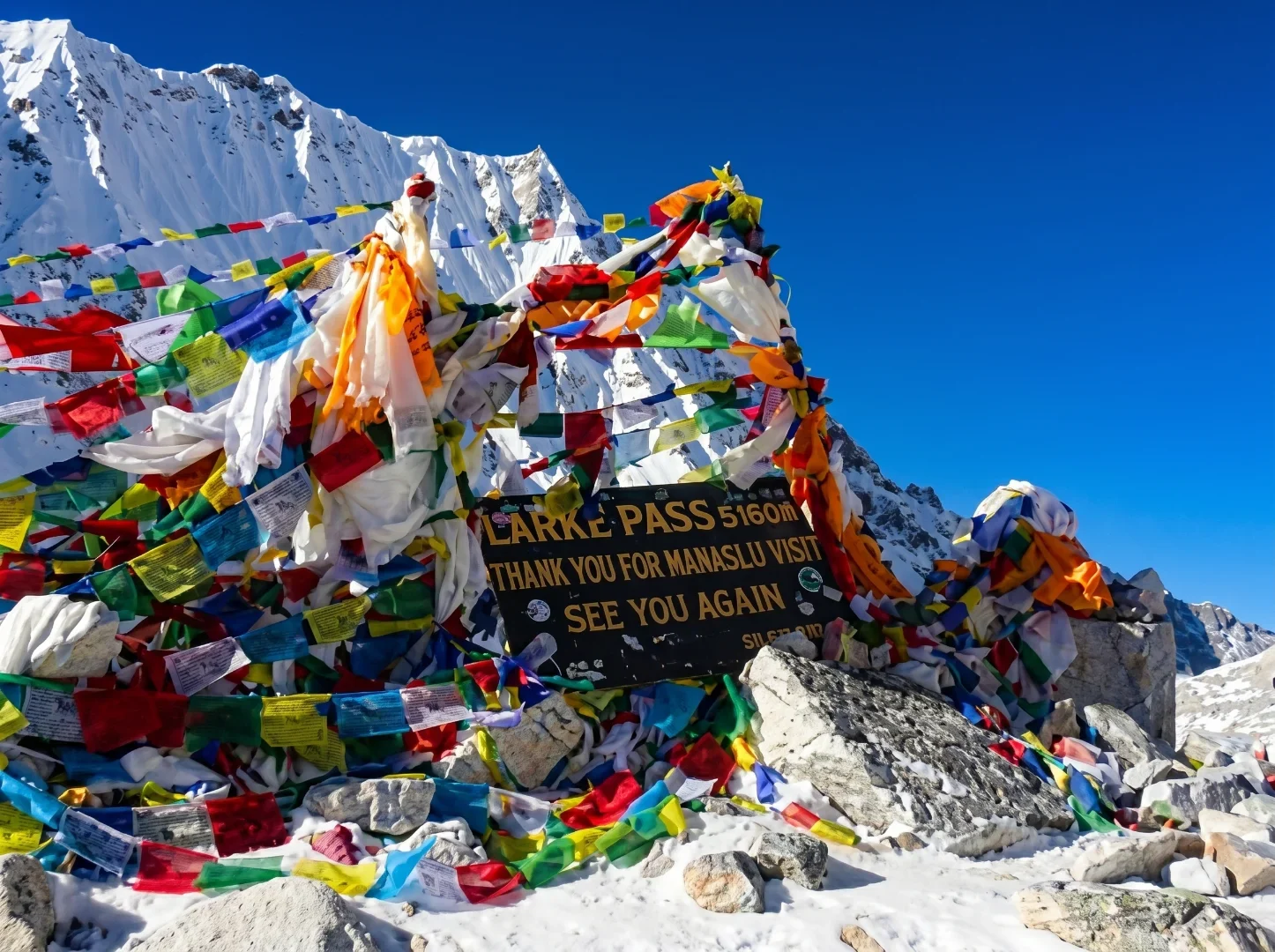 Larke pass, Manaslu, Nepal