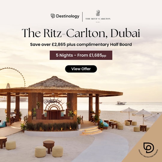Ritz Carlton Dubai banner