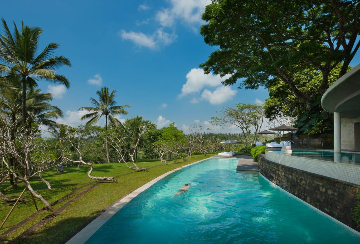 Lap Pool and Amphitheatre