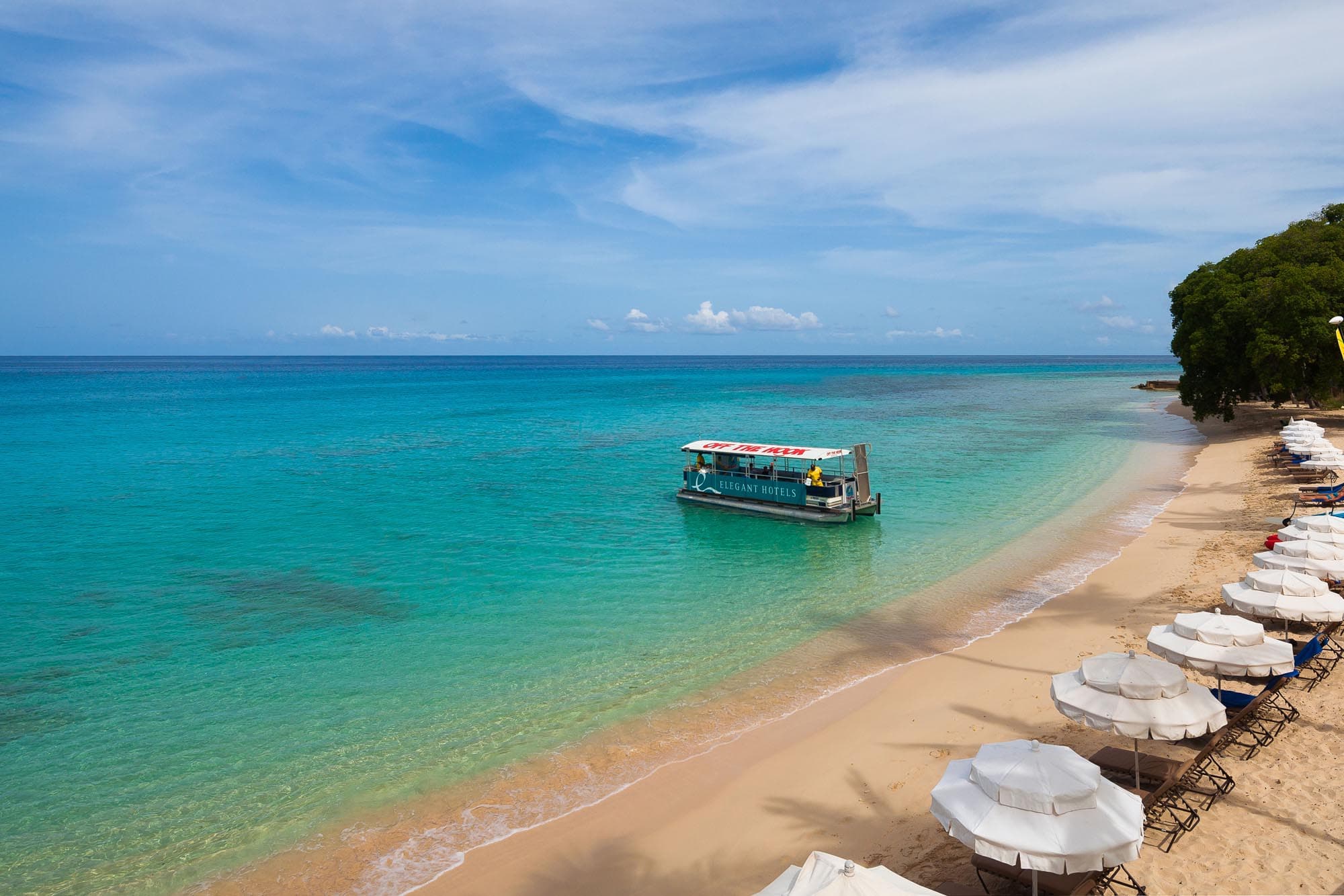 Beach and water taxi