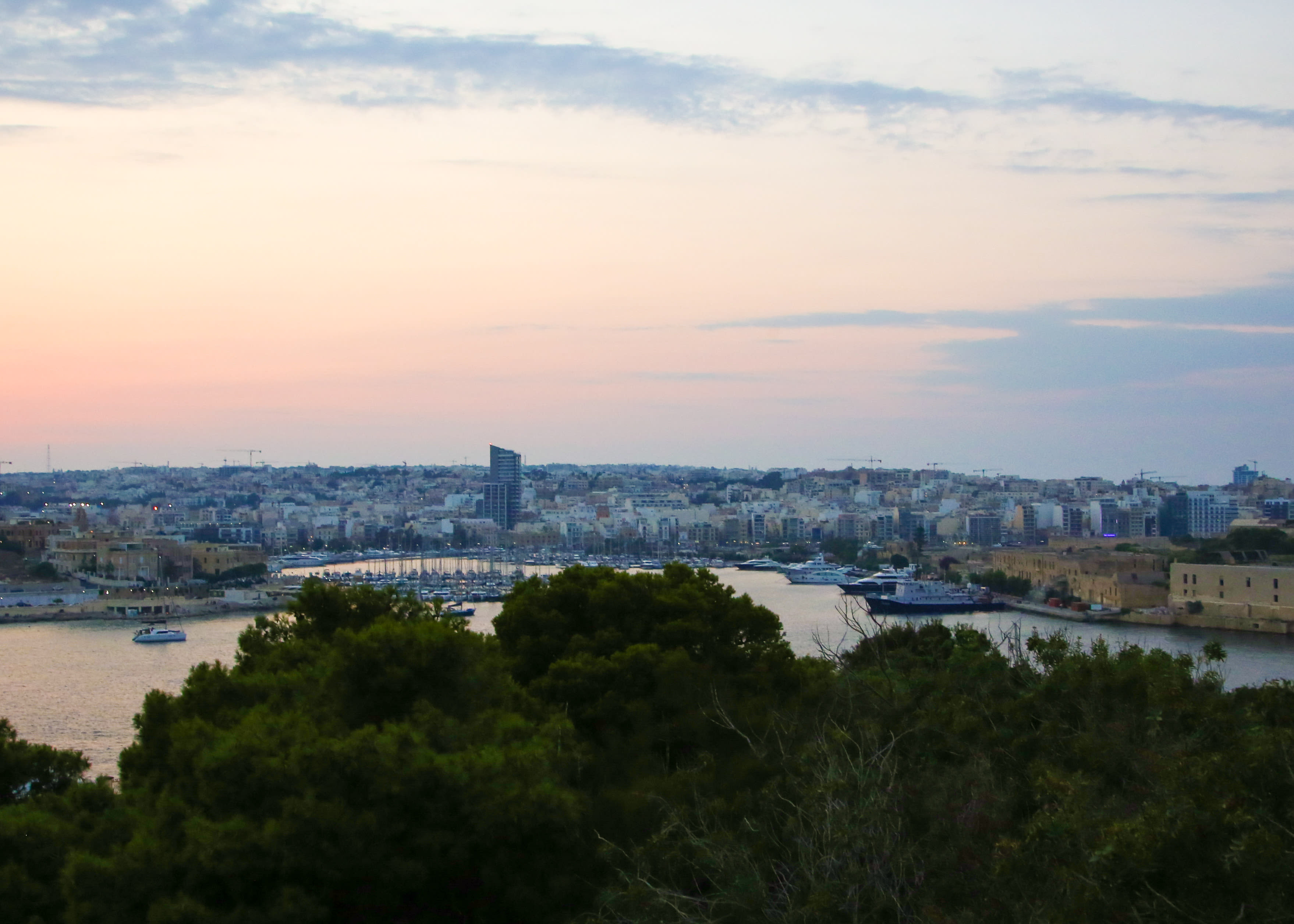 View from the Gardens