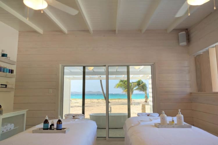 Spa treatment rooms