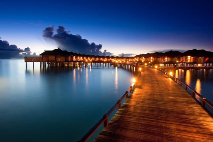 Jetty At Night