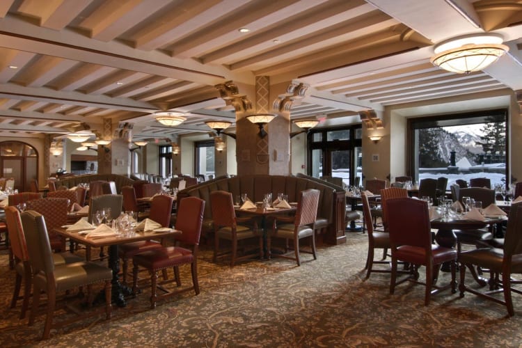 Bow Valley Grill Seating