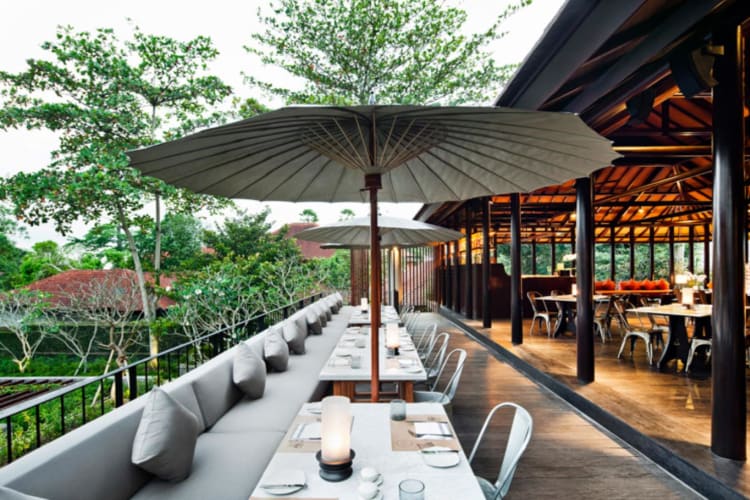 Uma Cucina outdoor terrace