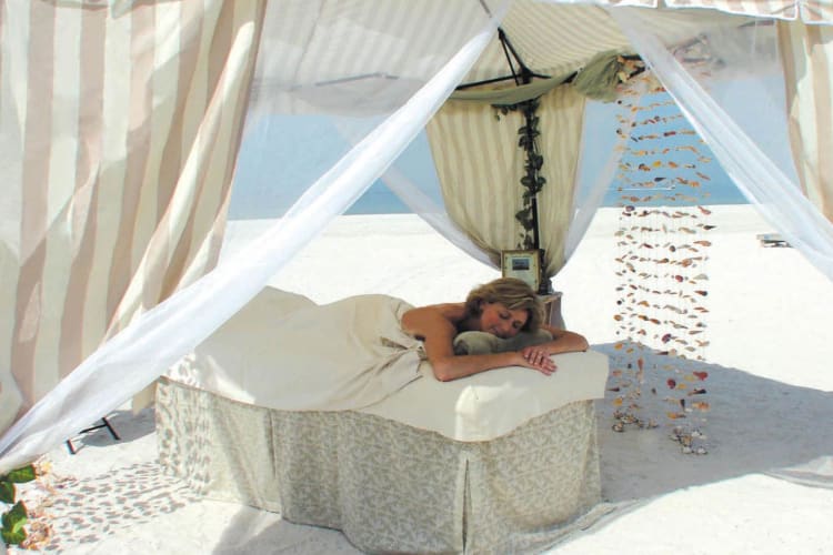 beach massage