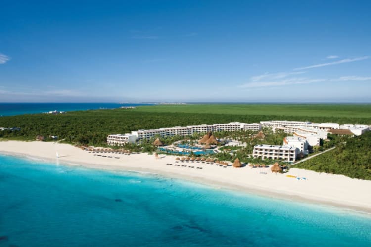 Aerial beach
