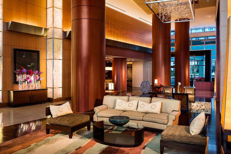 Hotel lobby